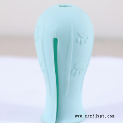 猫咪洗澡剪指甲防抓防挠猫鞋神器橡胶制品 工厂直供 支持定制图2