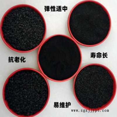 批发橡胶颗粒自补液橡胶粉 汽车轮胎用橡胶颗粒 操场黑色橡胶颗粒图2
