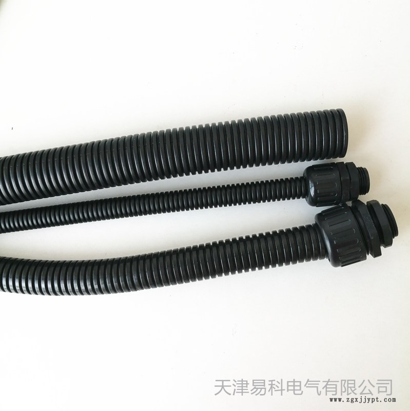 云南德宏厂家批发尼龙软管黑色塑料软管 汽车机器线束保护软管 质量保证