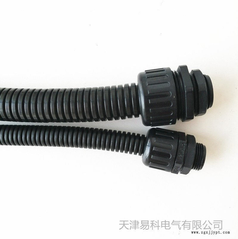 阿里厂家批发尼龙软管黑色塑料软管 蛇皮管 批发直销