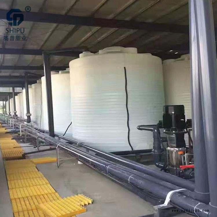 外加剂罐15t塑料罐立式贮罐工厂