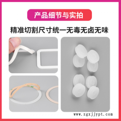 定制透明圆形硅胶圈防水食品级硅胶圈 o型硅胶密封圈 硅胶圈圆形图2