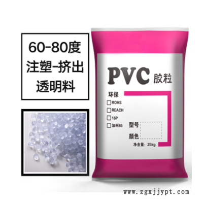 新料pvc颗粒 聚氯乙烯原料塑料粒子透明pvc料 塑胶高光泽注塑挤出