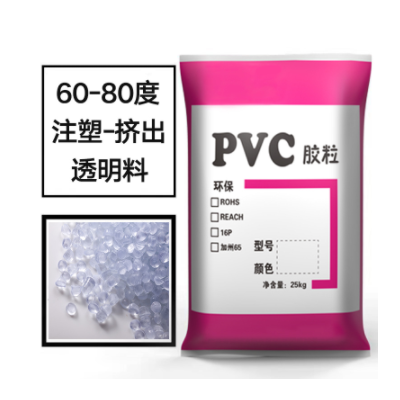 新料pvc颗粒 聚氯乙烯原料塑料粒子透明pvc料 塑胶高光泽注塑挤出