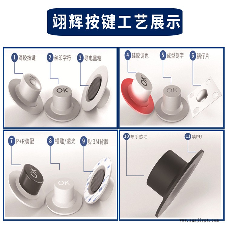 硅胶按键工艺