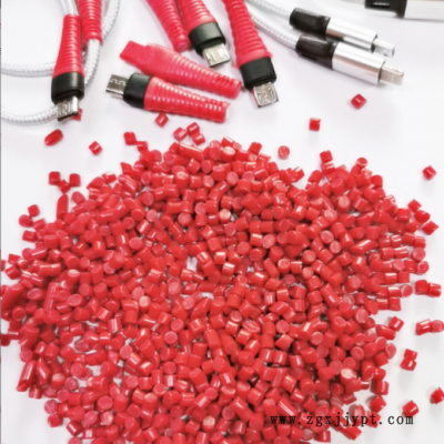 聚氯乙烯颗粒批发 塑料注塑红色pvc颗粒 耐候高流动pvc塑料原料图2