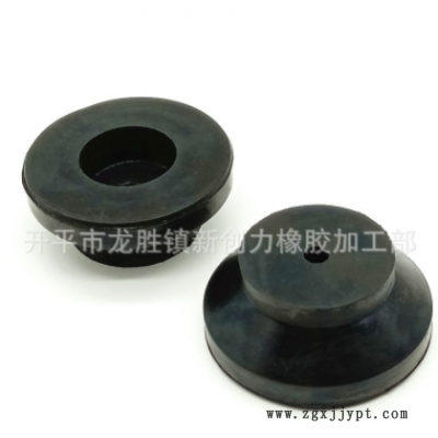 圆形橡胶脚垫黑色增高机脚垫仪器机箱垫脚橡胶减震垫防滑机脚垫图4