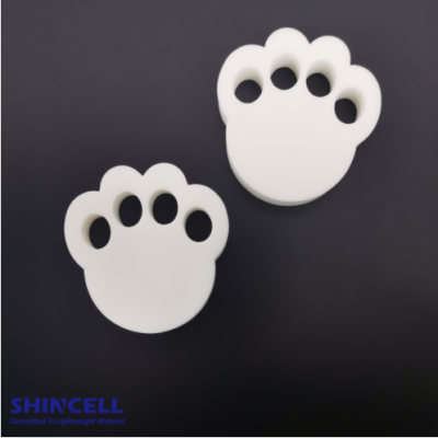 TPU白色猫爪握力器性能回弹无异味可定制健身瑜伽手指按摩15-20mm