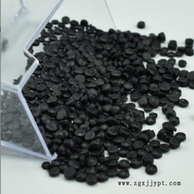 定制GRS认证黑色PO再生料 HDPE注塑级高强度再生颗粒 塑料粒子图2
