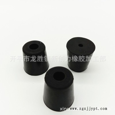 圆形锥形橡胶机减震脚垫耐磨黑色减震块机械缓冲减震器橡胶减震器图4
