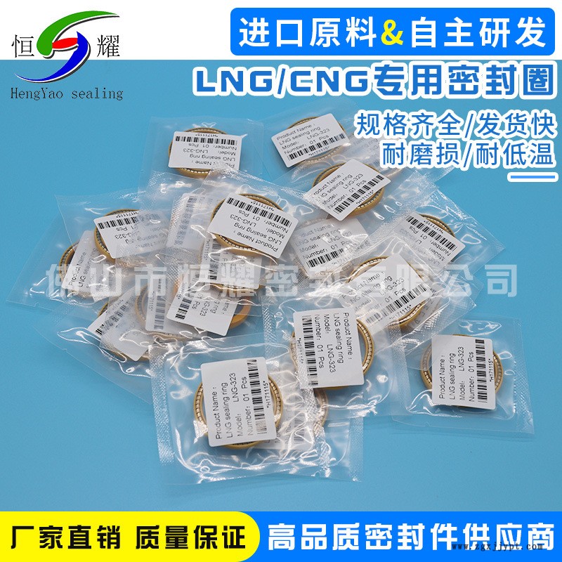 厂家直销LNG进口加液密封圈 LNG专用密封圈批发 LNG泛塞封弹簧示例图4