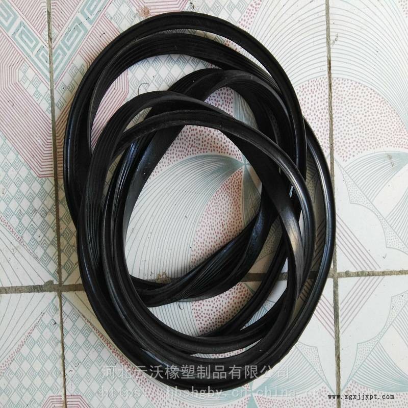 圆形水泥管道密封圈 优质排水管道胶圈 V形水泥管密封圈厂家