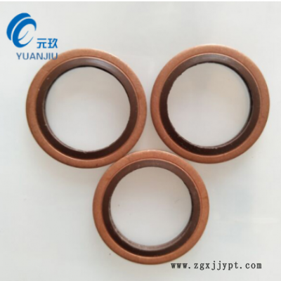 橡胶圈 组合垫圈 轴承密封件紫铜垫圈 优质氟胶紫铜垫图2