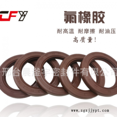 氟胶油封氟橡胶密封件制品耐高温耐摩擦双唇防尘 汽车 叉车减速机图3