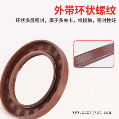 厂家供应密封圈氟橡胶耐油耐高温耐腐蚀耐磨损骨架油封图2