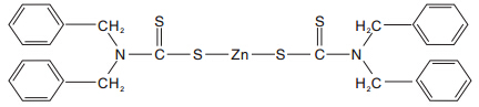 鹤壁荣欣促进剂 ZBEC（ZBDC ZTC） 化学名称 二苄基二硫代氨基甲酸锌示例图4