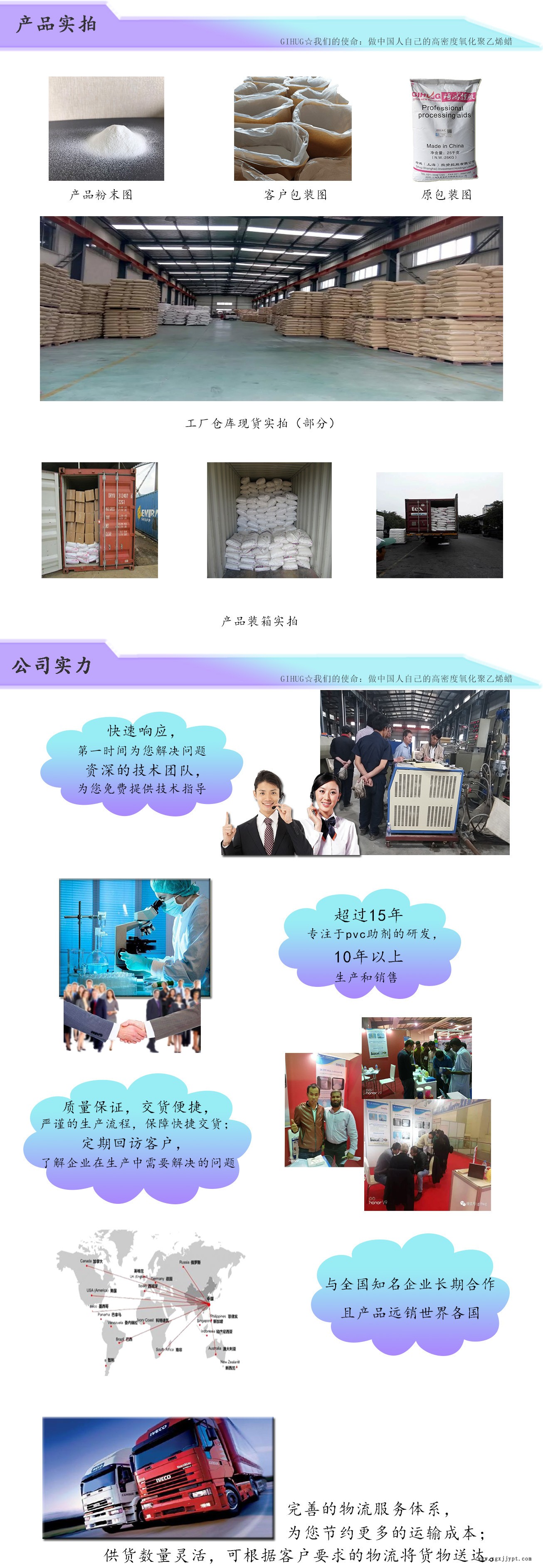 厂家直供发泡剂 PVC建筑模板百叶窗广告板木塑BF210发泡剂 可定制示例图5