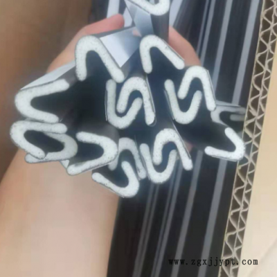 防盗门密封条入户门窗门缝门框隔音条V型包覆式PU自粘型防风胶条图3