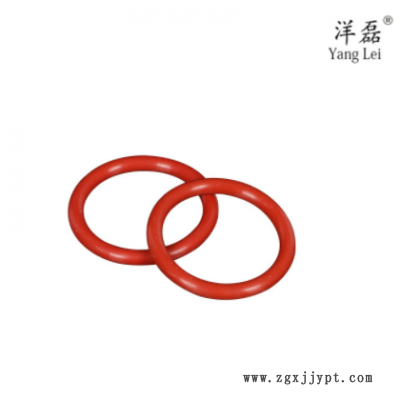 红色硅胶O型圈 VMQ密封圈耐高温 防水外径16-175mm*线径5mm