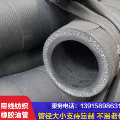 油箱橡胶软管 丁晴橡胶进出油管 夹线高压橡胶油管工程机械用油管图2