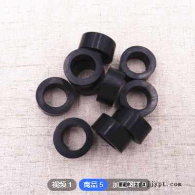 定制硅胶橡胶异型件 开模打样包铁件 橡胶减震垫片密封圈垫片塞帽图2