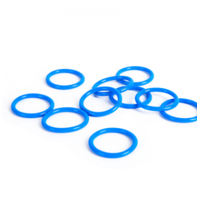 蓝色硅胶O型圈密封件 丁腈橡胶垫 可定 制密封圈 可来图开 模