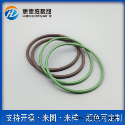 现货-40℃~+250℃耐高温绿色环保氟胶o型密封圈 耐腐蚀氟胶圈图3