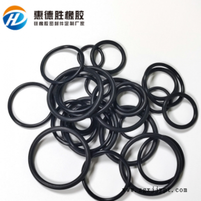 厂家现货黑色耐高温密封圈 硅胶O型防水密封圈 丁晴橡胶o型密封圈图3