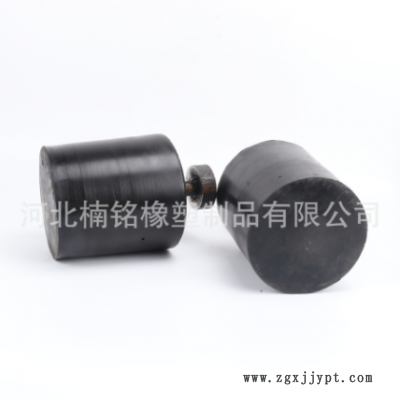 楠铭供应橡胶包铁件橡胶减震器 减震橡胶垫包铁件 设备橡胶包胶件图2
