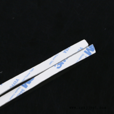 背胶白色透明硅胶条门窗机械防尘密封条背胶条自粘型防水密胶条图3