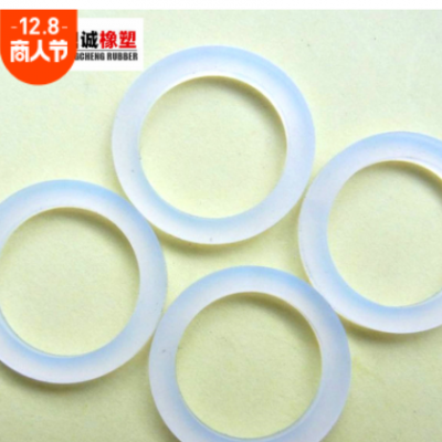 透明胶垫硅胶密封圈平垫食品硅胶软垫圈水杯壶硅胶O型密封圈