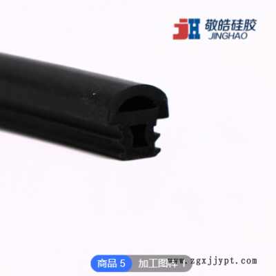 t型太阳能光伏板硅胶密封条 承高温挤出硅胶密封条 T型填缝防水条图2