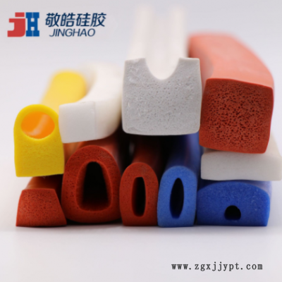 硅胶发泡条源头工厂矩形方形门窗密封条保护条 橡胶密封条可定制图3