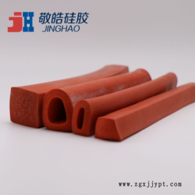 厂家供应硅胶发泡条 发泡硅胶管 承高温橡胶条 硅胶软管来样加工图2