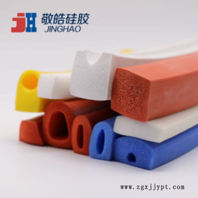 厂家供应硅胶发泡条 发泡硅胶管 承高温橡胶条 硅胶软管来样加工图3
