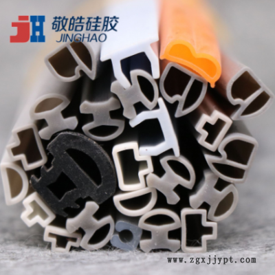 凸型衣柜弹性防撞条 衣柜下轨道防尘防水隔音硅胶密封条 可定制产图3