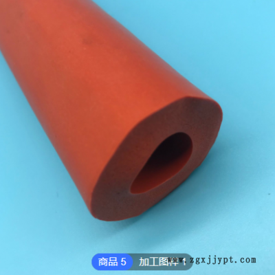 d型密封条厂家供应硅胶发泡条定做 海绵条硅橡胶发泡密封订制图3