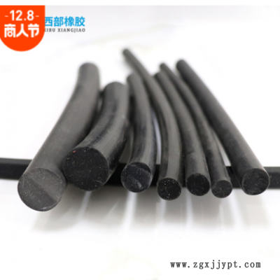 批发橡胶氟胶条 防撞装饰O型圆条耐油氟胶制品非耐高温丁 青密封条图2