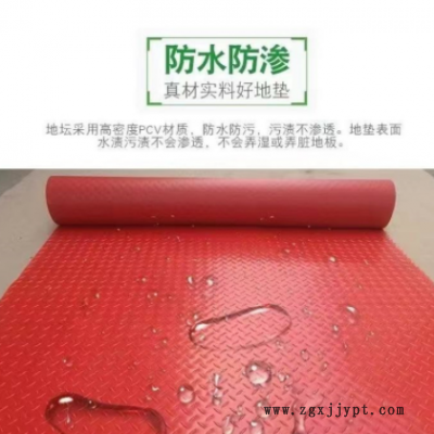 防水塑料地毯 PVC防滑地垫仓库阳台厨房浴室门阻燃塑胶地 板垫批发图2