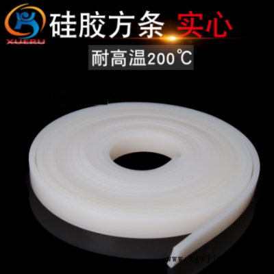 厂家直供方形硅胶密封条耐高温橡胶条蒸饭机硅胶e字异型图2