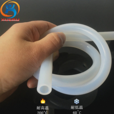 厂家直销设备硅胶软管耐高温透明国产硅红色白色硅橡胶管防水