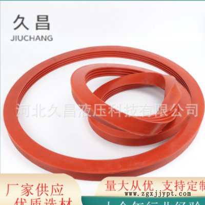 供应 硅胶杂件圆顶阀密封圈 大型凹槽带孔硅胶圈放散阀密封制品图2