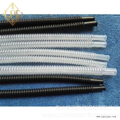 德玛厂家供应模温机用管 PTFE波纹管 DN6-DN200MM耐腐蚀特氟隆管 抗高温聚乙烯管 四氟波纹管 化工软管
