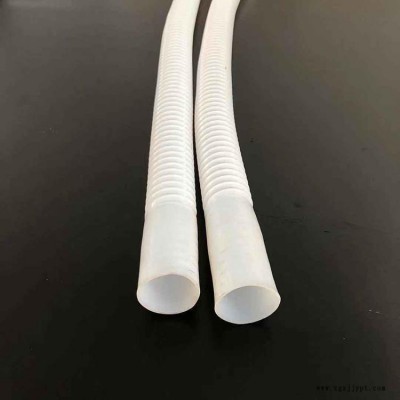 德玛厂家供应聚四氟乙烯波纹管 DN6-DN200mm耐酸碱腐蚀波纹管 PTFE四氟软管 f4管模温机用管图2