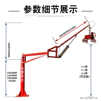 气动机械抓手移动平衡吊助力吊车化肥饲料水泥起重搬运码垛兴凯机械手图2