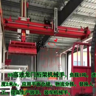 重型龙门式线性滑台 直线模组码垛机搬运机 高精密龙门式机械手 重型桁架机械手图3