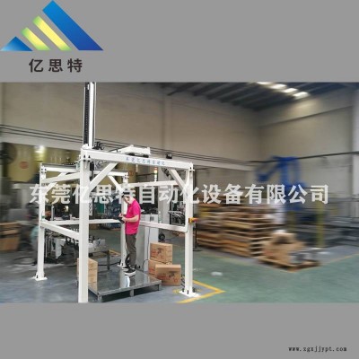 东莞亿思特纸箱桁架机械手龙门桁架机械手龙门高低码垛机纸箱专业码垛机三至六轴机械手厂家直销图3