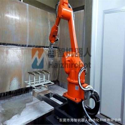 UV 铁氟龙喷涂机器人 全自动化机器人喷漆 自动化工业机械手喷釉图2