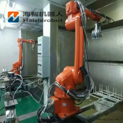 静电喷粉 喷涂 喷油漆机械手 机器人自动喷漆枪 海智机器人制造商图2