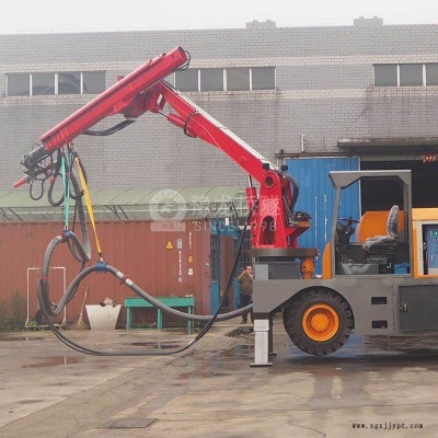 隧道工程机械手湿喷车主要优点图4